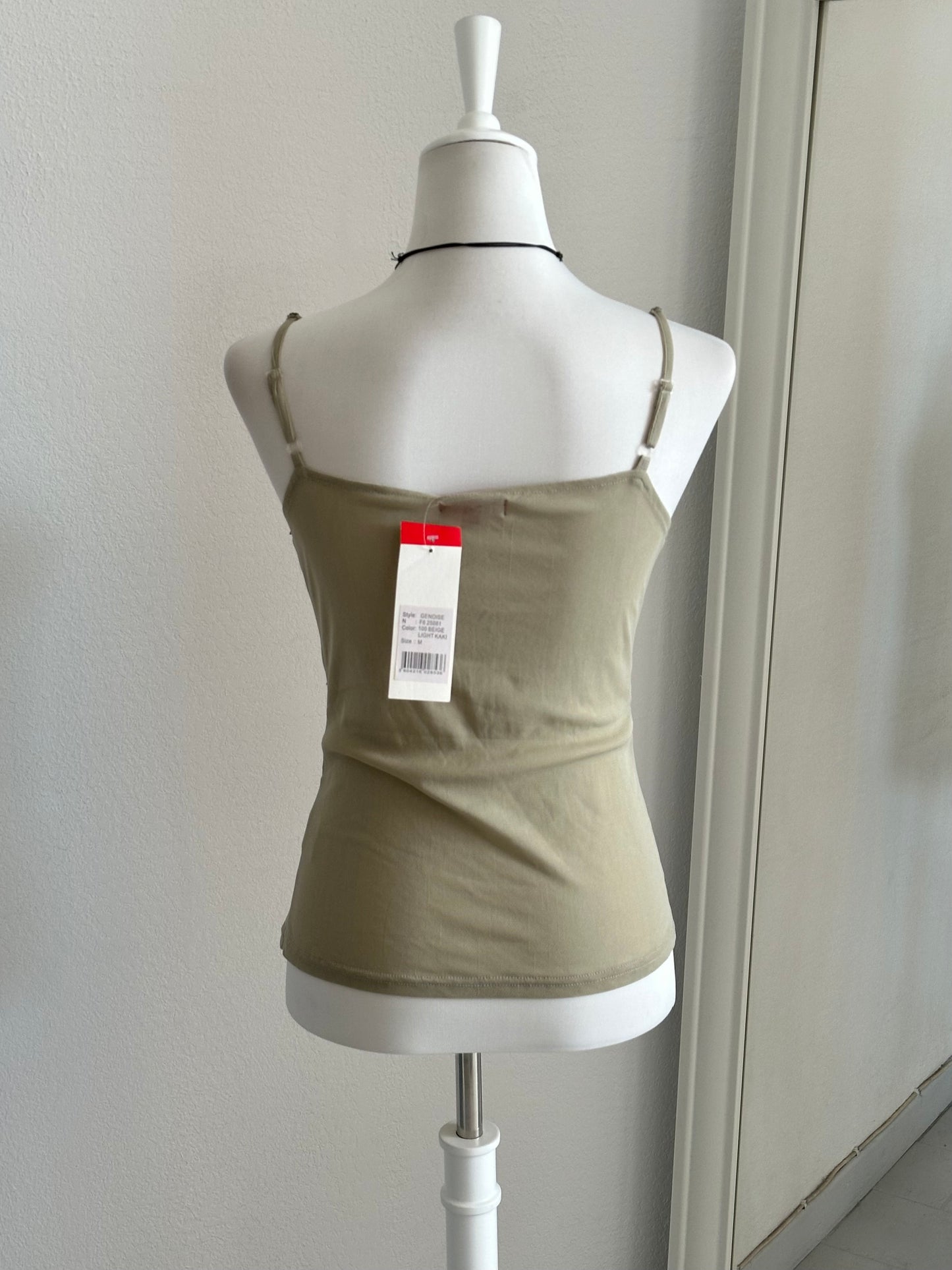 Débardeur crop mesh taupe fairy ibiza à sequins perles fleurs y2k neuf