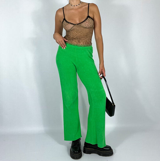 Pantalon large vert pomme made in Spain "Paloma Wool"