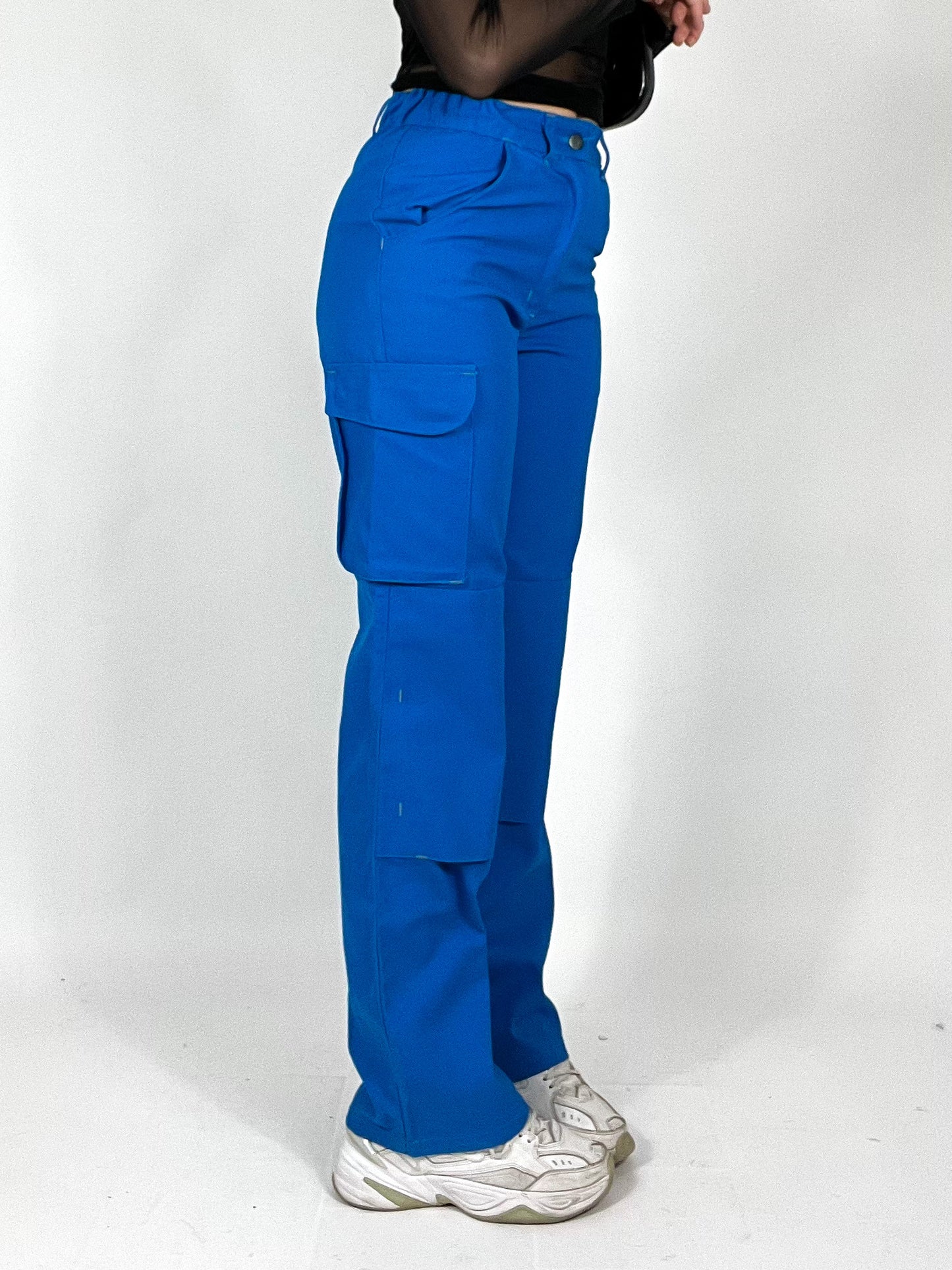 Pantalon cargo bleu deadstock y2k neuf