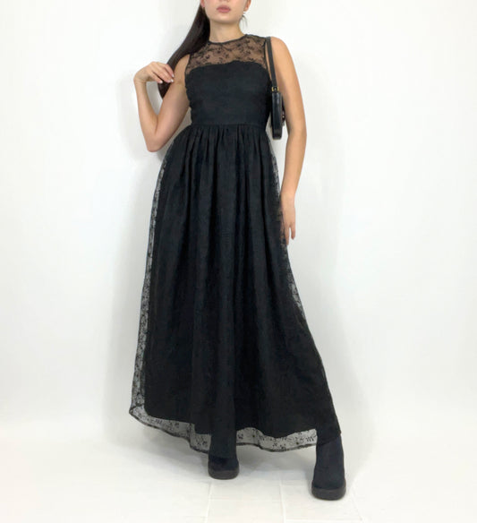 Robe maxi longue dentelle "Molly Bracken" neuf